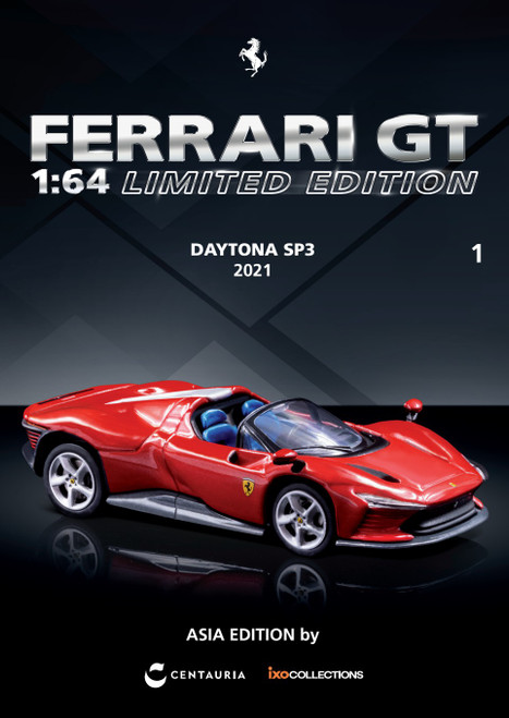 1/64 Tarmac Works CENTAURIA & IXOCOLLECTIONS FERRARI MONZA SP2