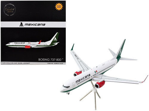 Boeing 737-800 Commercial Aircraft with Flaps Down 