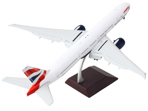 Boeing 777-300ER Commercial Aircraft with Flaps Down 