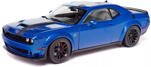 ソリド 1/18 ダッジ チャレンジャー SRT ヘルキャット 2023 1/18 Solido 2023 Dodge Challenger R/T Scat Pack Widebody (Blue