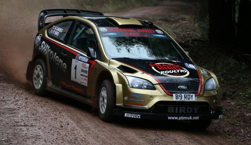 1/18 Sunstar 2015 Ford Focus RS WRC'08 - #1 P.Bird, A.Davies Winner Wyedean Forest Rally Diecast Car Model