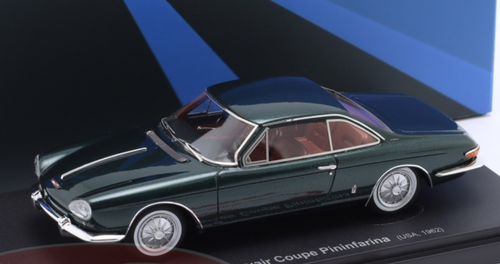 1/43 AutoCult 1962 Chevrolet Corvair Coupe Pininfarina (Dark Green) Car Model