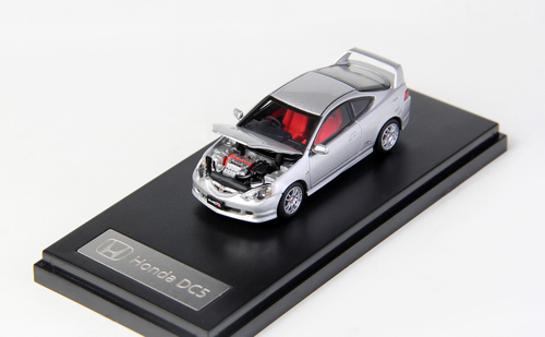 G 1/64 LCD Honda Integra Type-R DC5 (White) Diecast Car Model