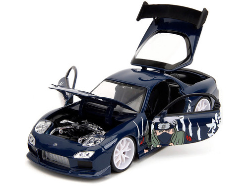 1/24 Jada 1993 Mazda RX-7 With Saru Figure Lab Monkeys Diecast Car
