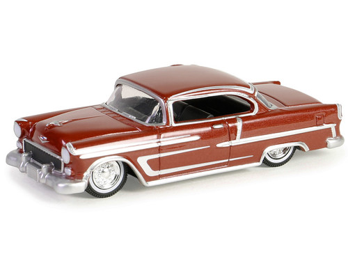 1955 Chevrolet Bel Air Lowrider Matt Black and White 