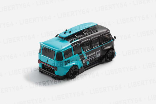 送料無料☆Flame 1:64 VW Volkswagen T1 Van Widebody ワイドボディ