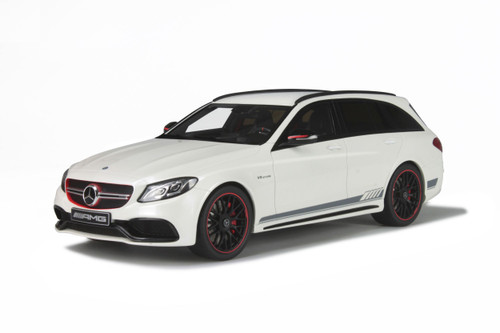 1/18 GTSpirit Mercedes-Benz C63 AMG Coupe (Red) Limited