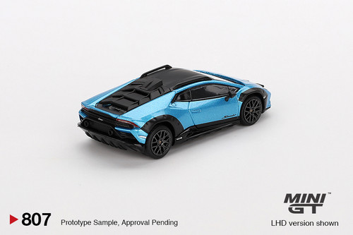 MINI GT Lamborghini Huracán STO Blu 475 1/64 Mini GT Lamborghini Huracán STO (Blu Laufey Blue