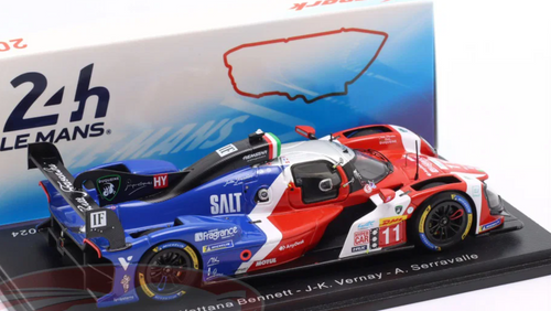 1/43 Spark Isotta Fraschini Tipo6-C No.11 ISOTTA FRASCHINI Le Mans 24H 2024 C. Wattana Bennett - J-K. Vernay - A. Serravalle Car Model