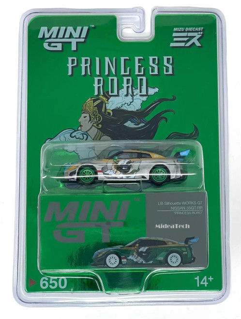 CHASE CAR 1/64 Mini GT Nissan GT-R R35 LB-Silhouette WORKS