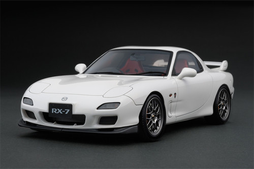 1/18 Ignition Model Mazda RX-7 (FD3S) Spirit R Type A (White) Car