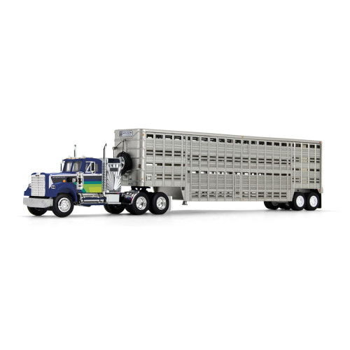 1/64 First Gear White Western Star 4900 with 36” Vintage Sleeper
