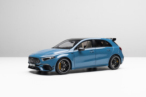 ミニカー　1/18 メルセデスAMG  A45S ダイキャスト NZG 1/18 Scale Mercedes-Benz AMG A45 S 2023 Black Diecast