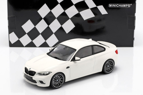 1/18 Minichamps BMW F87 M2 Competition (White) Enclosed Car Model