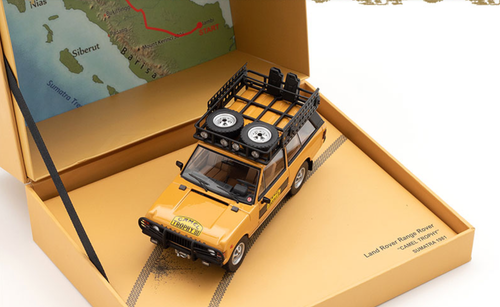 1/43 Almost Real AR 1981 Land Rover Range Rover “Camel Trophy” Sumatra Diecast Car Model