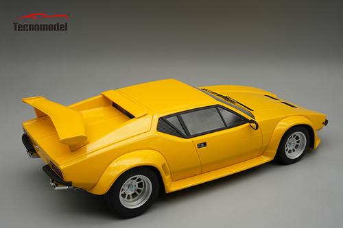 1/18 Tecnomodel 1982 DeTomaso Pantera GT5 (Metallic Silver) Car