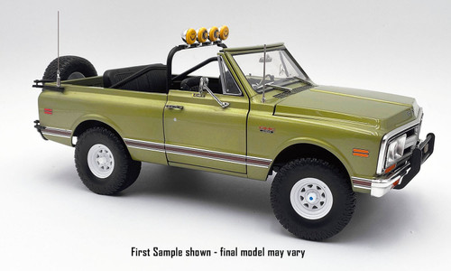 1/18 ACME 1970 GMC Jimmy Slammed Custom (Red & White
