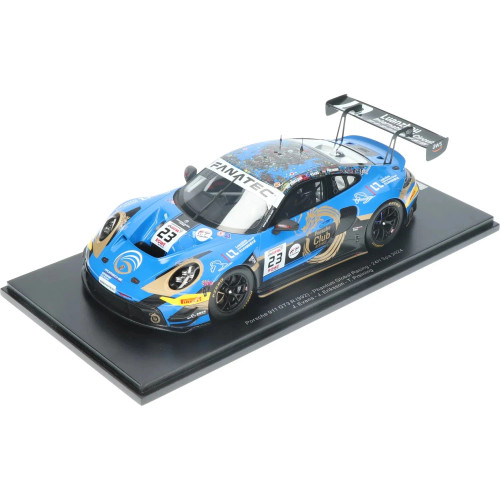 1/18 Spark Porsche 911 GT3 R (992) No.23 Phantom Global Racing 24H