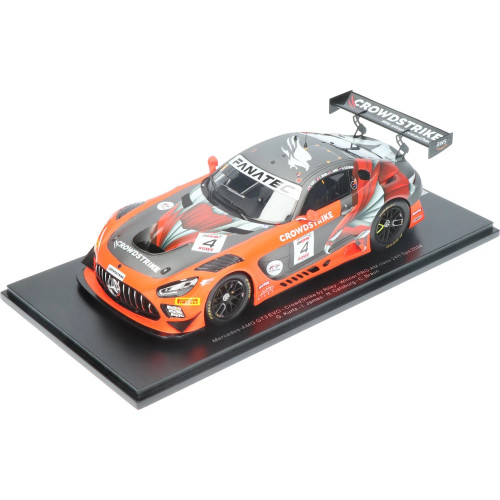 1/18 Spark Mercedes-AMG GT3 EVO No.4 CrowdStrike by Riley Winner