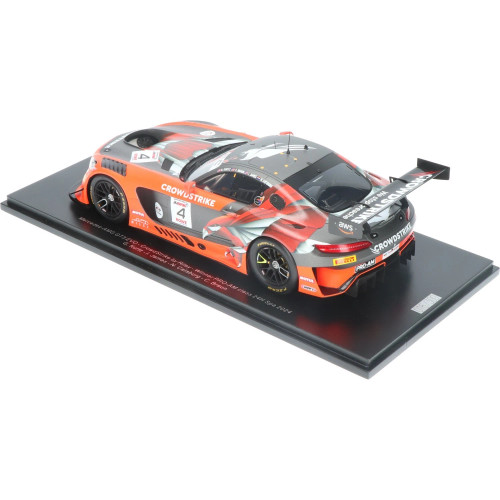 1/43 Spark Mercedes-AMG GT3 No.4 CrowdStrike Racing by Riley 24H