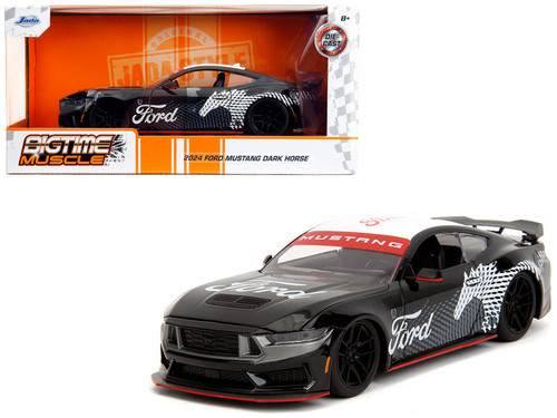 1/24 Jada 2024 Ford Mustang Dark Horse (Candy Red) Diecast