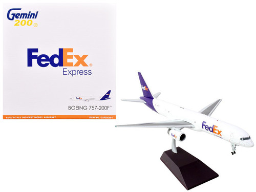 FedEx 航空機モデル 1/200 Boeing 777F Commercial Aircraft 