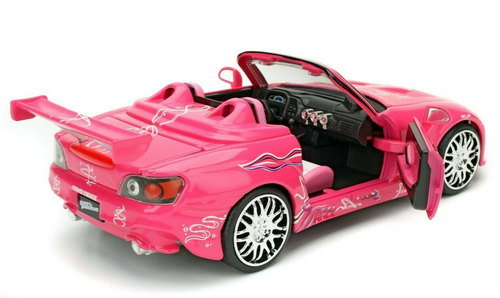 1/24 Jada Suki's 2001 Honda S2000 Pink "Fast & Furious" Movie Diecast Model Car