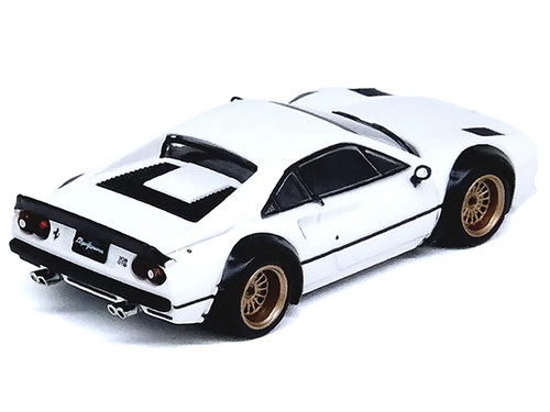 LBWK (Liberty Walk) Ferrari 308 GTB #38 Gray Metallic 1/64 Diecast