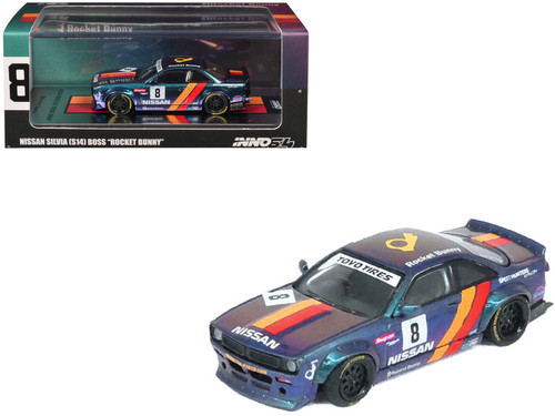 INNO64 | NISSAN SILVIA S14 'ADRENALINE' | Layvaneeyan Diecast 1/64