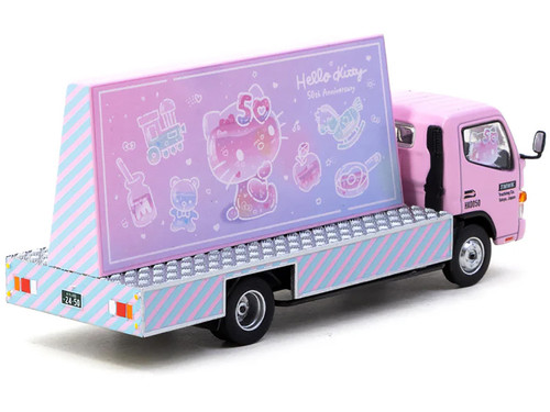 1/64 Tarmac Works Dodge Van Hello Kitty Food Truck Diecast