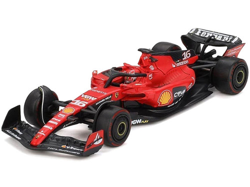 1/64 BBR 2023 Formula 1 Ferrari SF23 #16 Charles Leclerc Bahrain GP Car Model 1/64 BBR 2023 Formula 1 Ferrari SF23 #16 Charles Leclerc Bahrain GP Car Model
