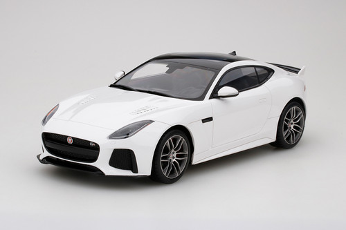 1/18 Top Speed Jaguar F-TYPE SVR (Glacier White) Resin Car Model 