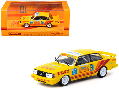 また大幅値下‼️1994年製ワンオーナーOld Country Artist美品！ 1/64 Tarmac Works 1988 Volvo 240 Turbo Thai Group A