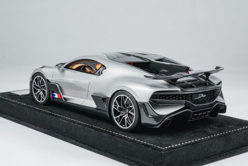 1/18 HH Model Bugatti Divo (Titanium Silver) Resin Car Model Limited
