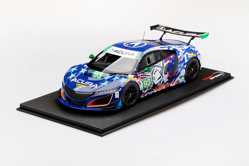 1/18 Top Speed Acura Honda NSX GT3 #30 2018 24Hr of Spa Castrol Hong Racing  Resin Car Model - LIVECARMODEL.com