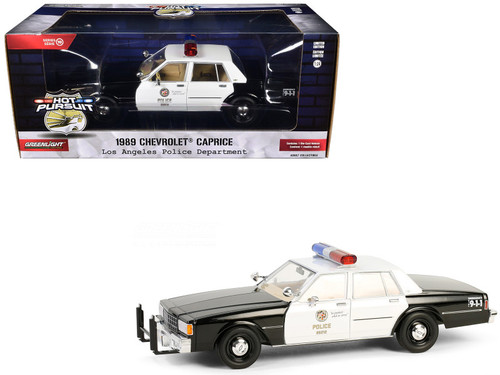 1989 Chevrolet Caprice Black and White 
