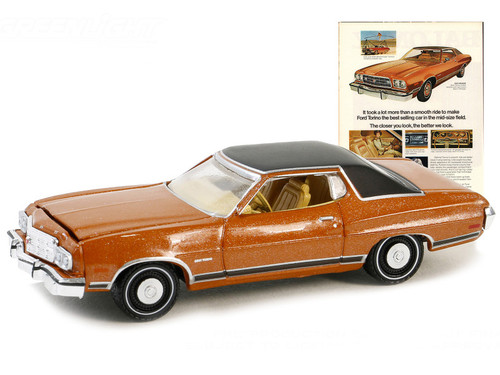 1973 Ford Gran Torino Copper Metallic with Black Vinyl Top
