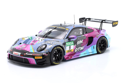 1/18 Ixo 2023 Porsche 911 (992) GT3 R #9 DTM Toksport WRT Tim