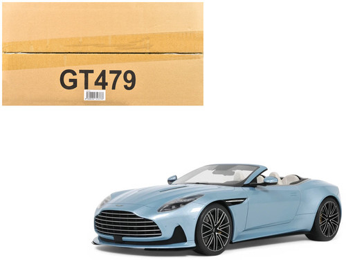1/18 GT Spirit 2023 Aston Martin DB12 Volante (Blue) Car Model