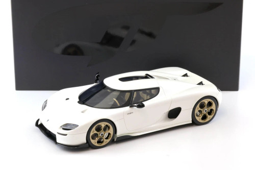 1/18 GT Spirit 2024 Koenigsegg CC850 (White) Car Model
