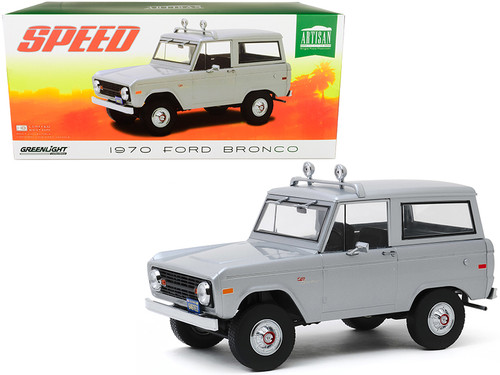 1/18 ACME 1971 Ford Baja Bronco (Red/White with Blue Top & Black