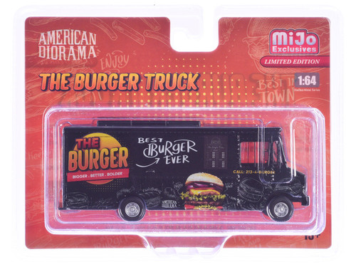 1/64 American Diorama Food Truck The Burger Truck Diecast