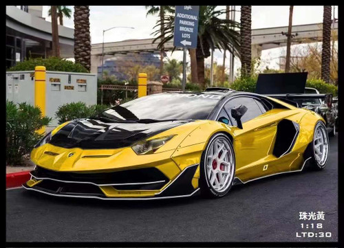 Lamborghini Aventador カタログ 1/18 VIP Scale Models Lamborghini Aventador SVJ LB Works