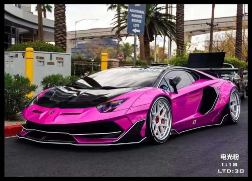 1/18 VIP Scale Models Lamborghini Aventador SVJ LB Works (Silver