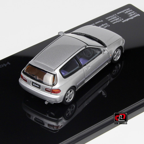 1/43 LCD Honda Civic SiR II (EG6) (Red) Full Open Diecast Car