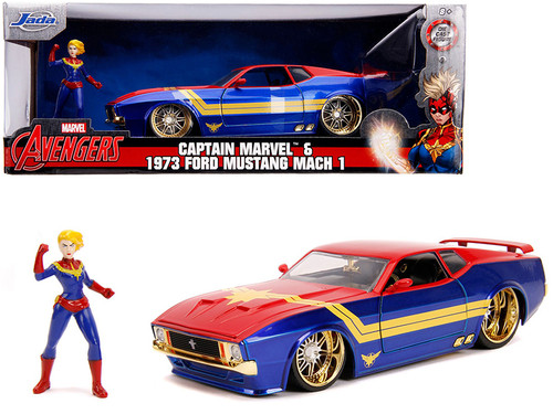 ダッジ ３個セット 2006 Ford Mustang GT with Captain America Diecast Figurine