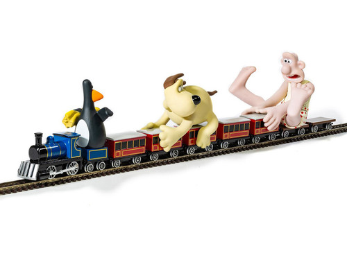 Train Coaches and Gromit Figure 5 piece Set 