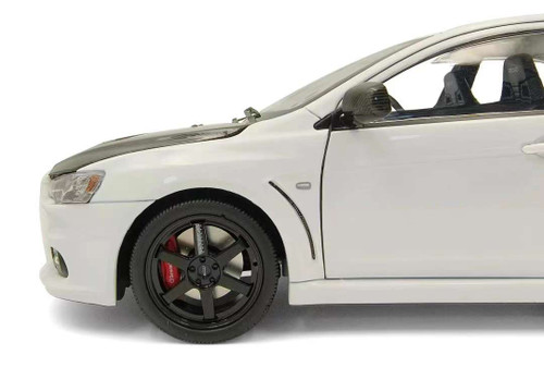 1/18 Viat Model Mitsubichi Lancer Evo Evolution X with RAYS