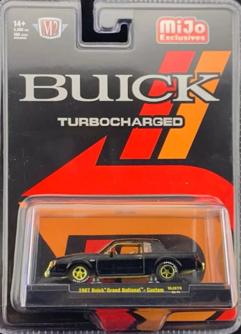 1/64 M2 Machines 1987 Buick Grand National Custom Diecast Car