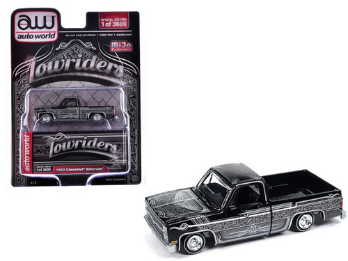 1/64 Auto World 1983 Chevrolet Silverado Lowriders Diecast Car